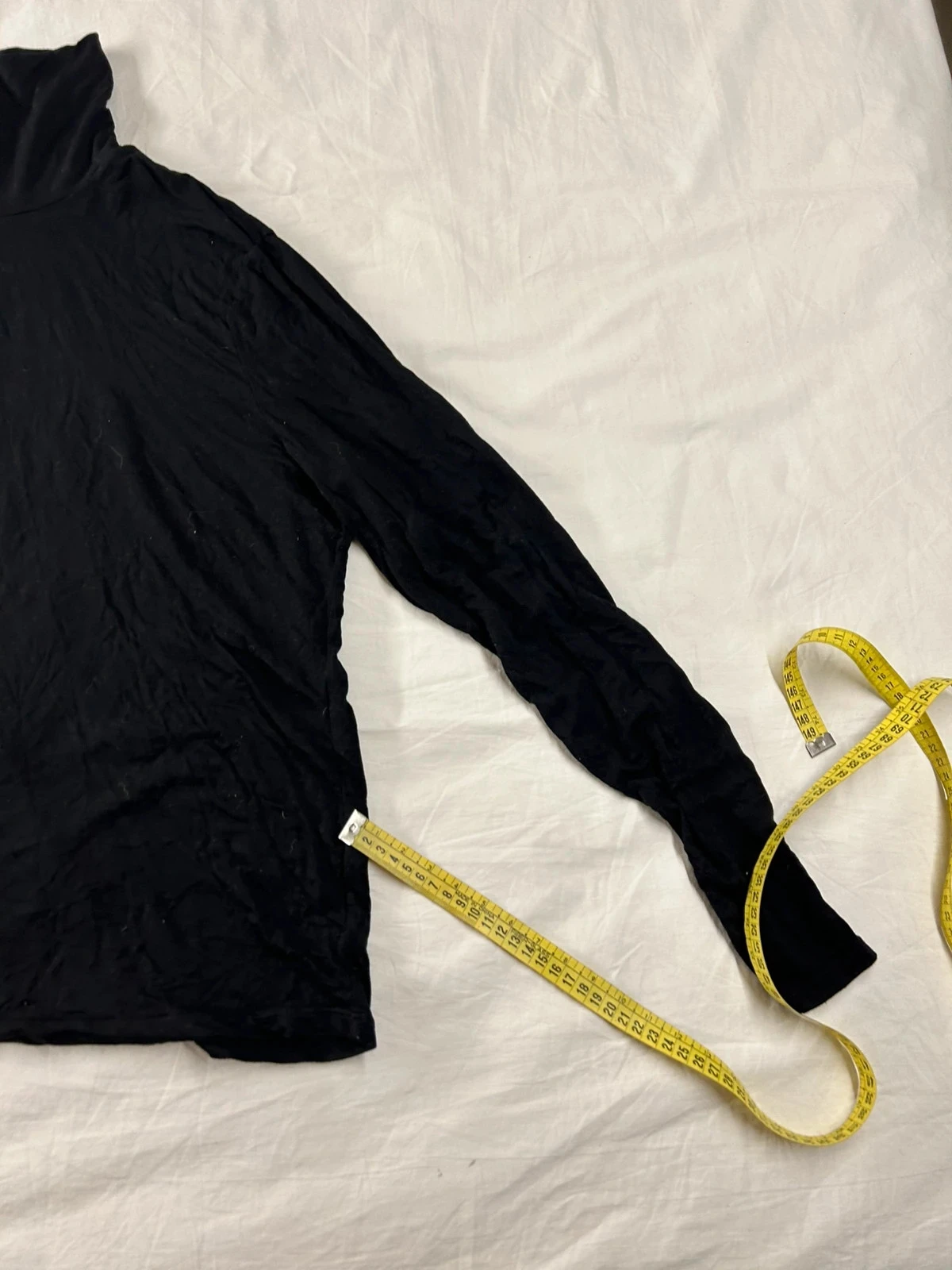 Cuello vuelto negro vintage talla L – photo 3
